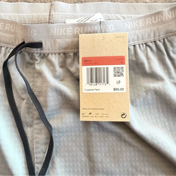 NEW ($95) Nike Stride Men's Dri-FIT Woven Running Pants Sustainable Materials - Picture 9 of 13